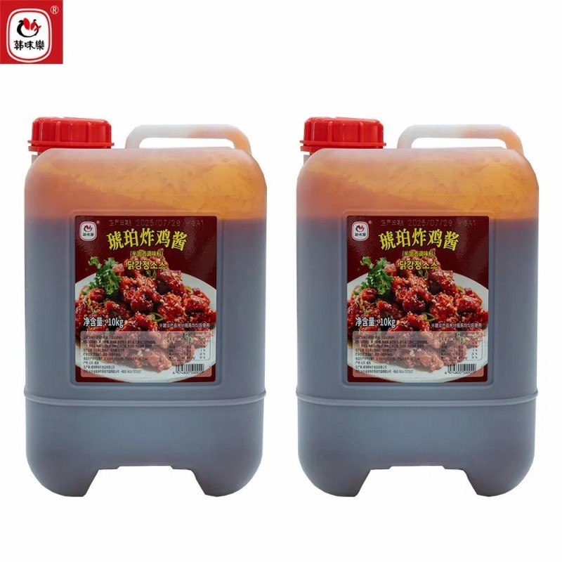 Retailer Healthy Material Authentic Taste Korean Style Amber Fried Chicken Sauce