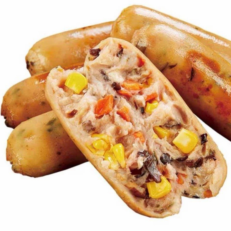 Snacks to Satisfy Your Cravings During The Weight Loss Period: Chicken and Vegetables Sausages.