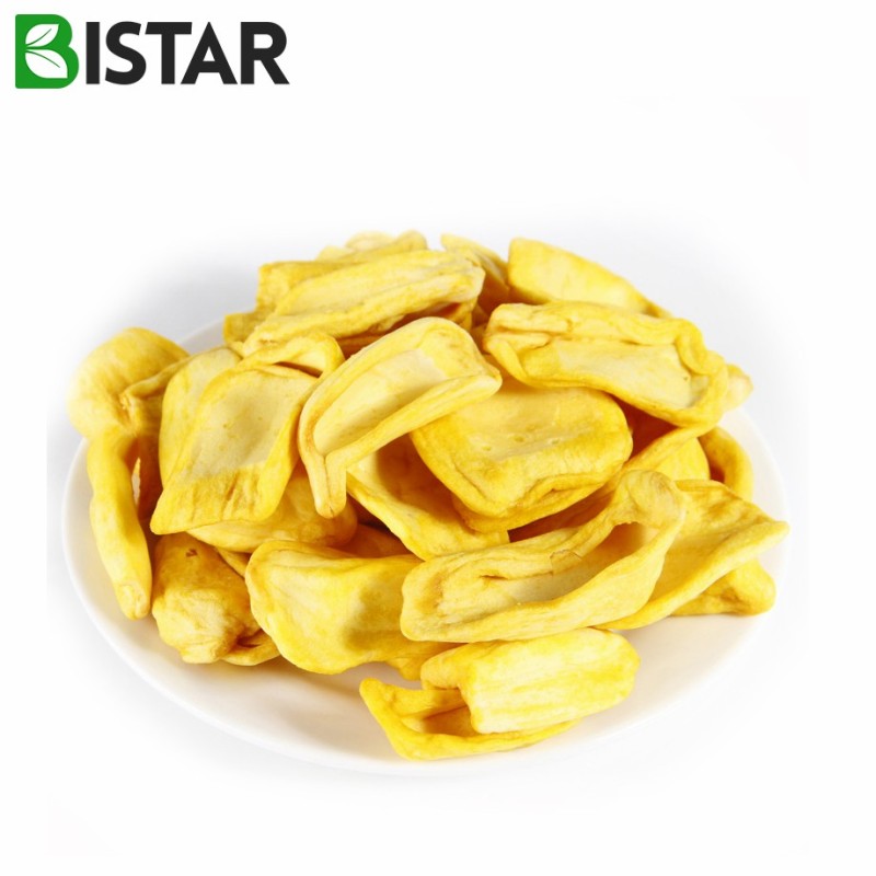 Natural Sweet Vacuum-Fried Jackfruit, Vf, a Leisure Snack Without Additives or Preservatives Dried Jackfruit