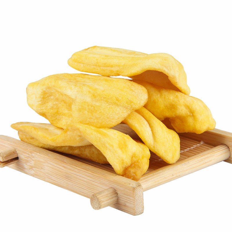 Natural Sweet Vacuum-Fried Jackfruit, Vf, a Leisure Snack Without Additives or Preservatives Dried Jackfruit