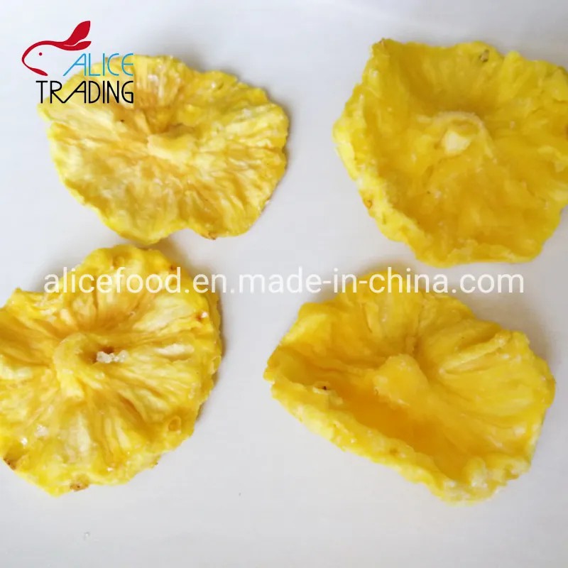 Wholesale High Quality with Low Sugar Natural Dried Pineapple Fruit