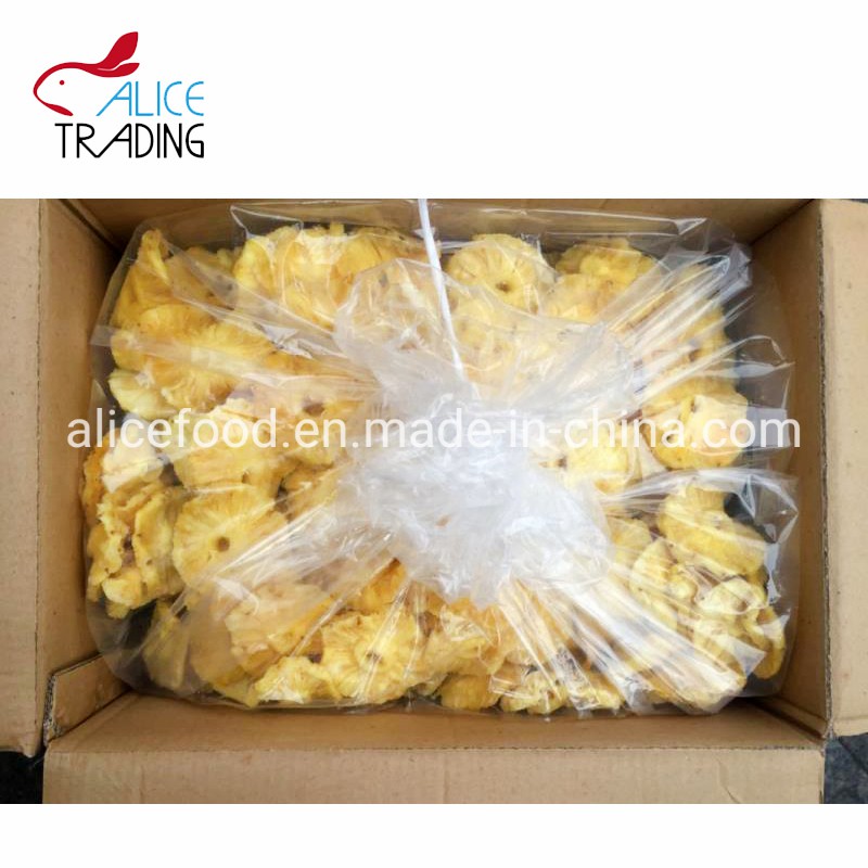 Wholesale High Quality with Low Sugar Natural Dried Pineapple Fruit