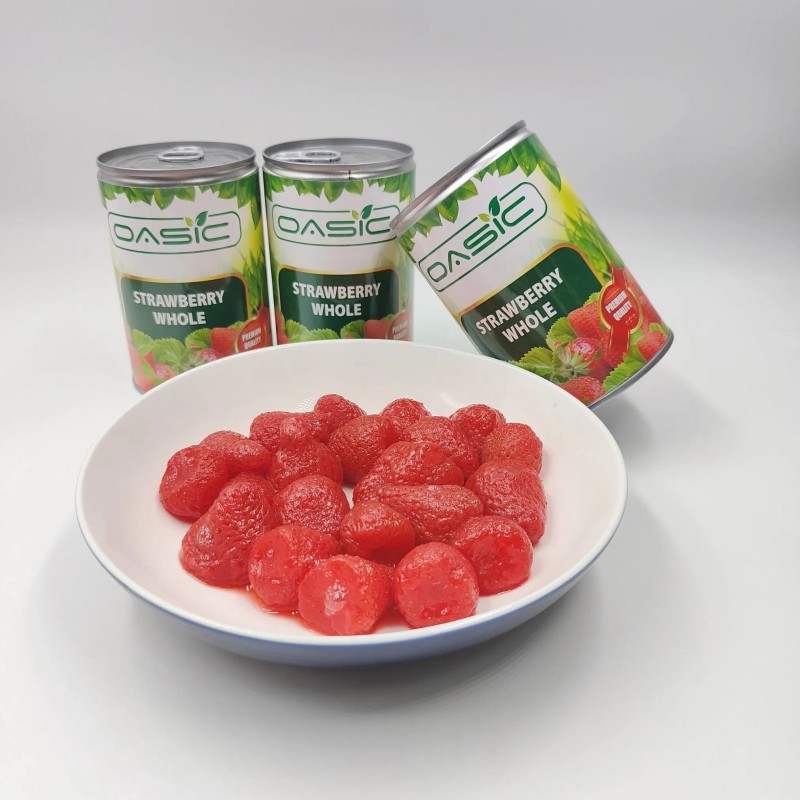 Top Quality Canned Fruit in Can Juicy Canned Strawberry