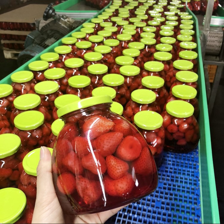 Top Quality Canned Fruit in Can Juicy Canned Strawberry