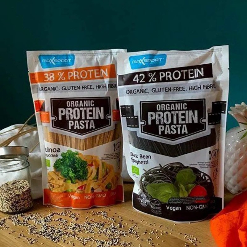 ODM & OEM Organic Black Bean Spaghetti by Max Sport