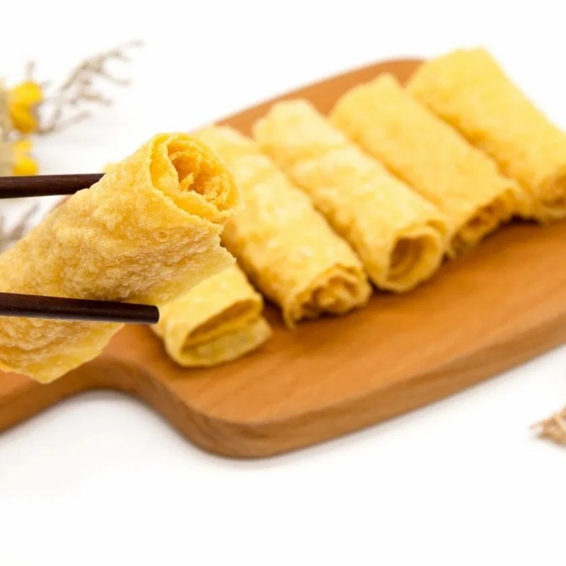 Easy Cooking Soybean Sheet Nutrious Fried Bell Roll