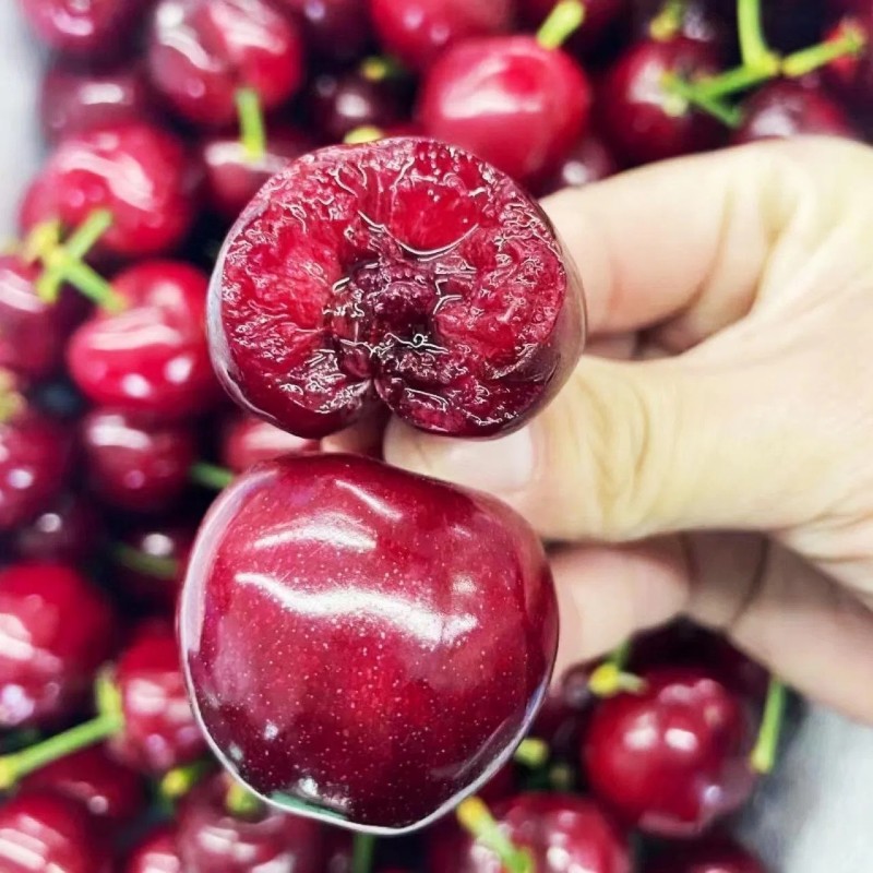 Premium Factory Price Juicy Pitted Red Frozen IQF Cherry Cherries China Whole IQF Frozen Cherry