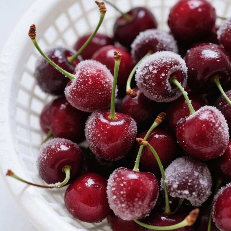 Premium Factory Price Juicy Pitted Red Frozen IQF Cherry Cherries China Whole IQF Frozen Cherry