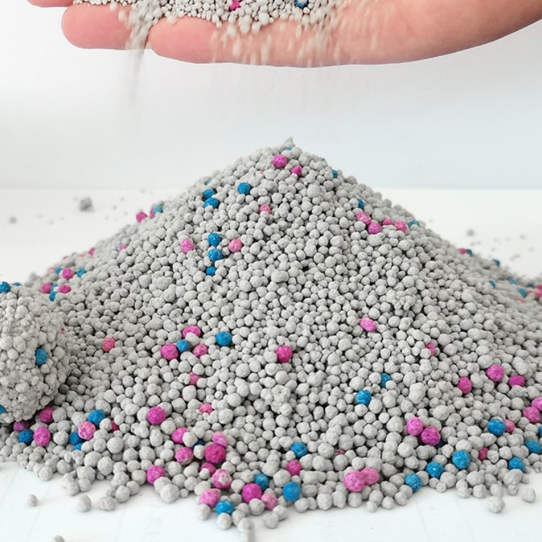 Customized Premium Bentonite Cat Litter Odour Lock Water Soluble Bentonite Clay