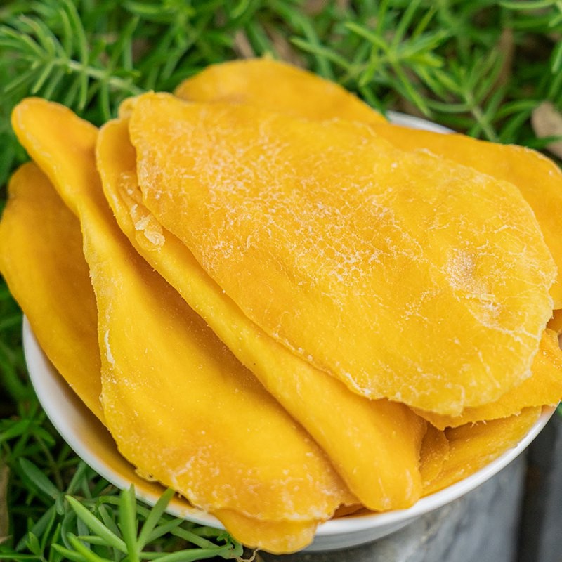 100% Natural Sweet Sun Dried Mango Slices