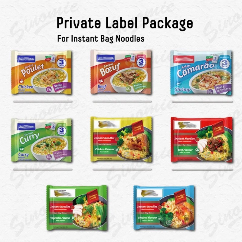 [Sinomie] Kelloggs Noodles Chicken Flavor 60g 4PCS Package Halal Instant Noodles