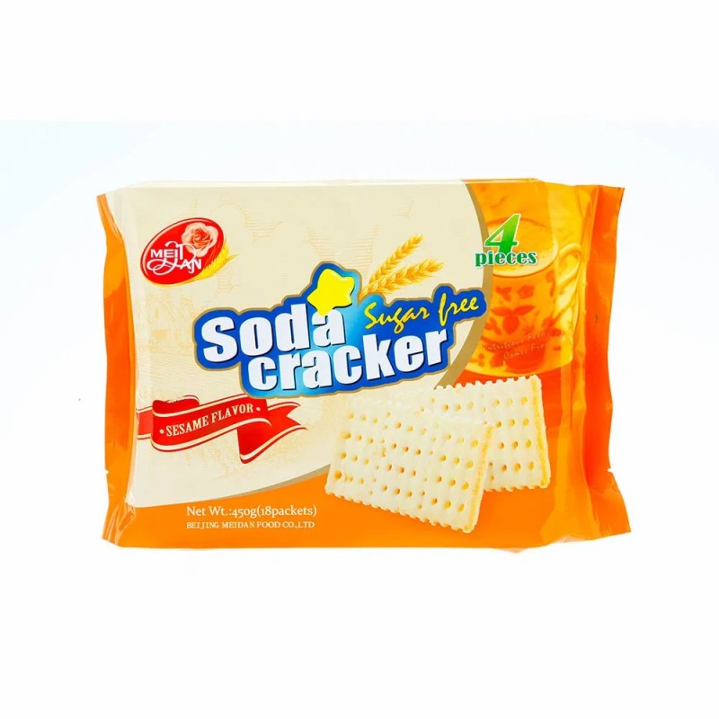 450g Sugar Free Soda Biscuit Milk Salt Orginal Soda Cracker