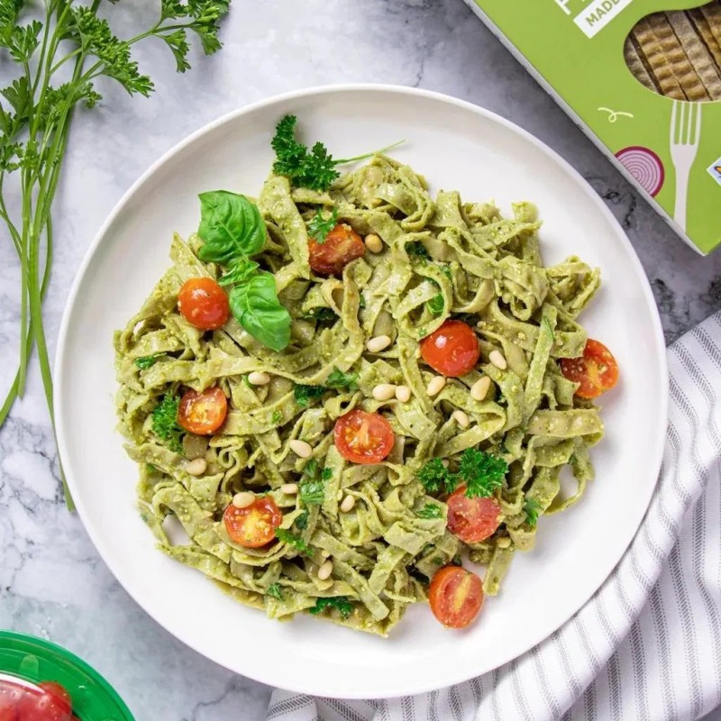Max Sport Healthy Organic Green Soybean Fettuccine