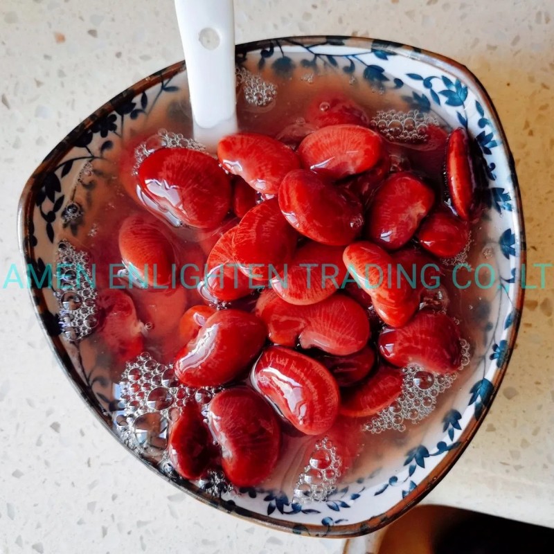 Saturated and Soft Canned Purse Bean or Canned Pouch Bean From China.