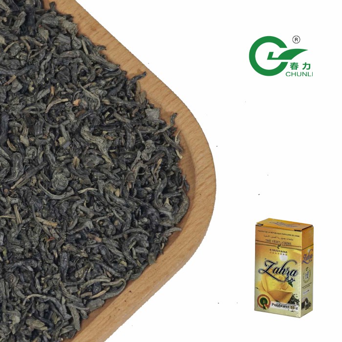 Recommend Private Tea Brand Zahra Green Tea Leaves with The Lowest Price and High Quality