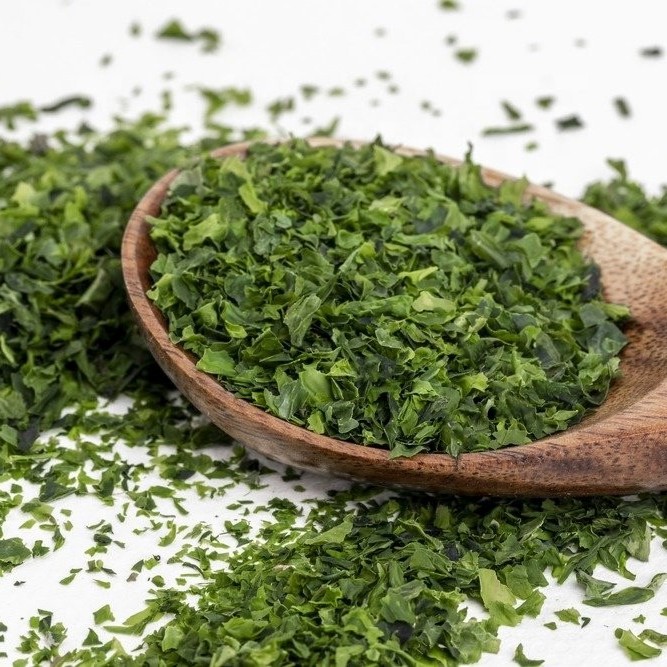 Factory Supply Natural Snacks Additives Dried Ulva Lactuca Green Seaweed Flakes