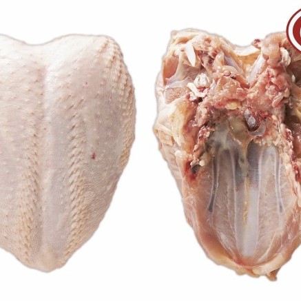 Premium Halal Bone-in Skin-on Chicken Breast at Affordable Rates