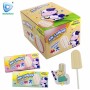 China Wholesale Delicious Chewy Milk Lollipop Pressed Candy with Cartoon Puzzle