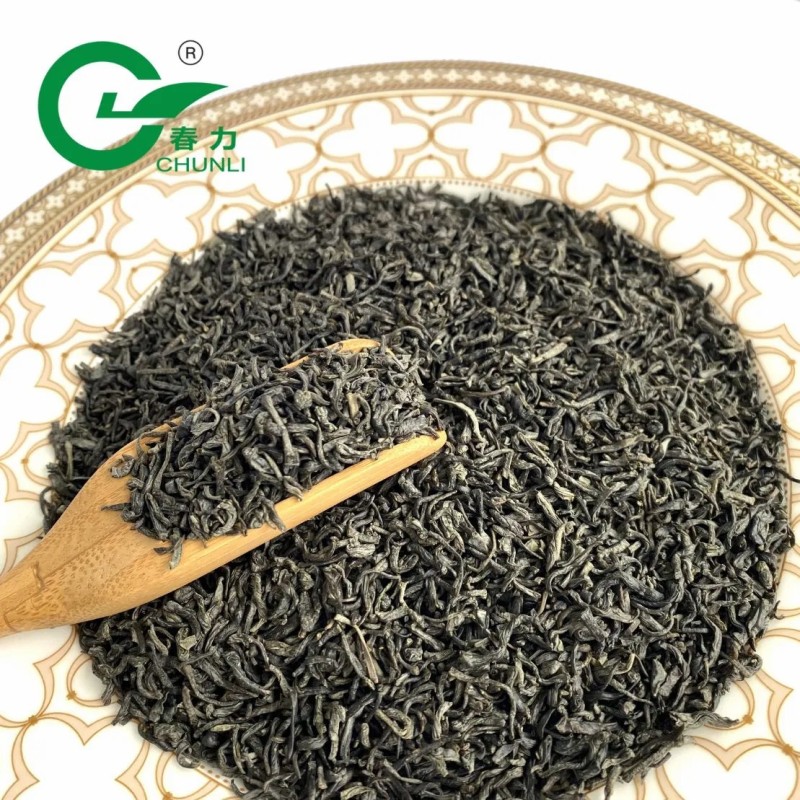 Chinese Green Tea Azawad Brand Famous High Quality China Green Tea Chunmee Tea 41022AAA for West Africa Desert Free Sample