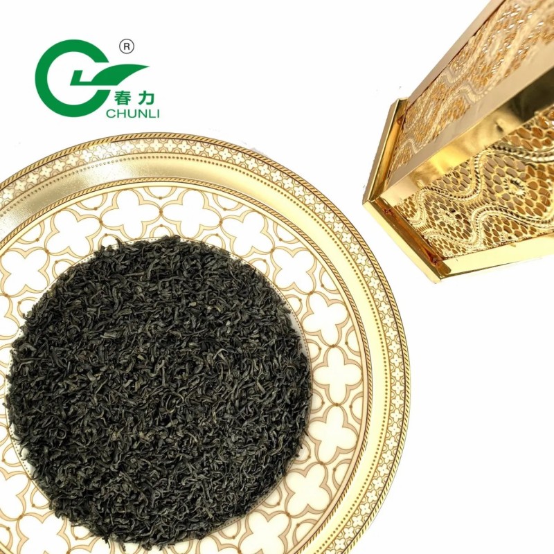 Chinese Green Tea Azawad Brand Famous High Quality China Green Tea Chunmee Tea 41022AAA for West Africa Desert Free Sample