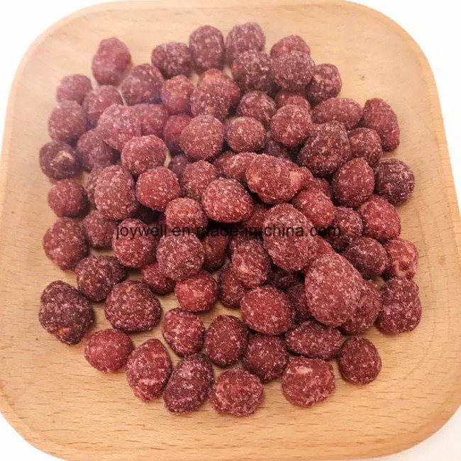 Hot Sale Cheap Price Snack Food Sweet Purple Potato Flavor Roasted Peanuts Crackers