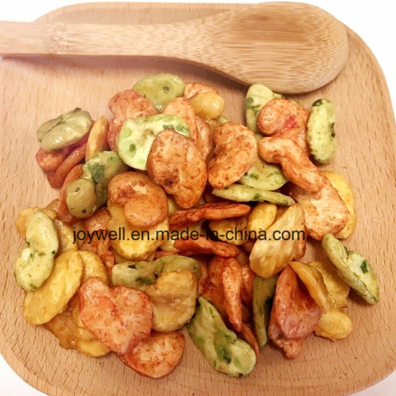Mixed Seaweed Curry Shrimp Flavor Broad Bean Fava Beans Chips Snacks Kosher Halal Certificate