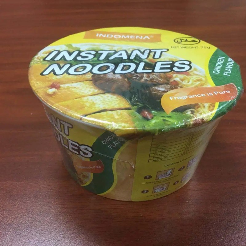 Factory Best Price Chicken Flavour Bowl Instant Noodles Halal Wheat Ramen Noodles