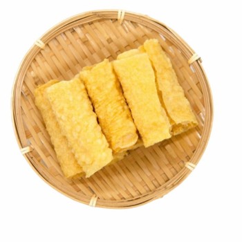 Vegan High Protein Fried Bell Roll Yummy Yuba Bean Curd Sheet
