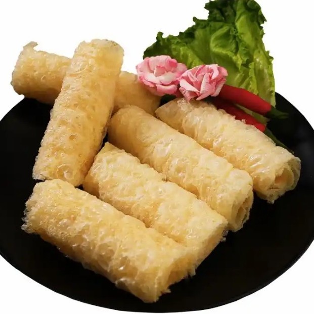 Chinese Factory Price Beancurd Rolls Yummy Soybean Sheet