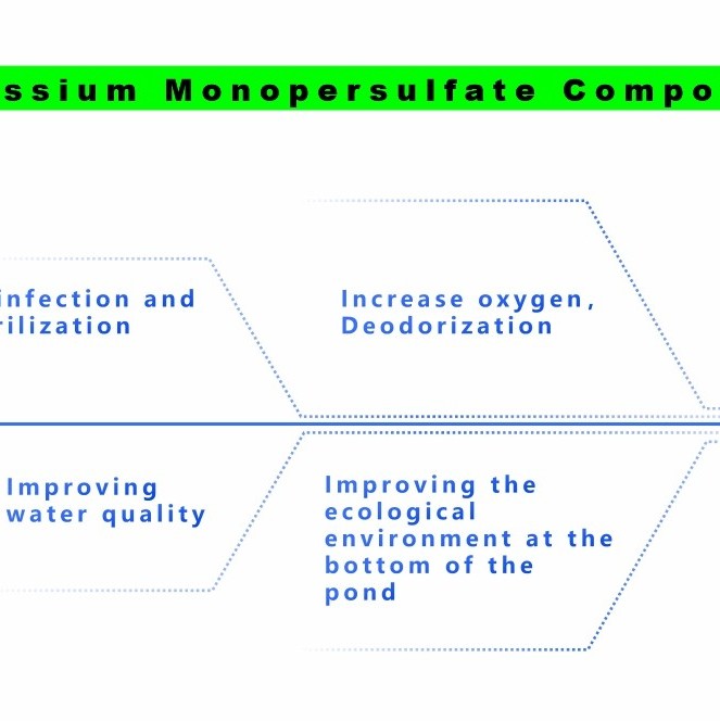 Potassium Monopersulfate Composite Salt Kmps Pmps Poultry Chicken Pig Farm Disinfectant for Water Sanitation