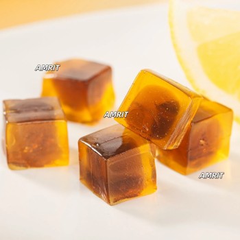 Lemon Cola Tea Beverages Wholesale Snack Sweets Peeling Jelly Gummy Chinese Candy