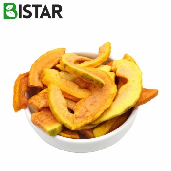 Hot-Selling Bulk Vf Pawpaw Chips, Vacuum-Fried Vegetable Snack Dried Papaya Crisps, Healthy Crispy Dehydrated Vegetables