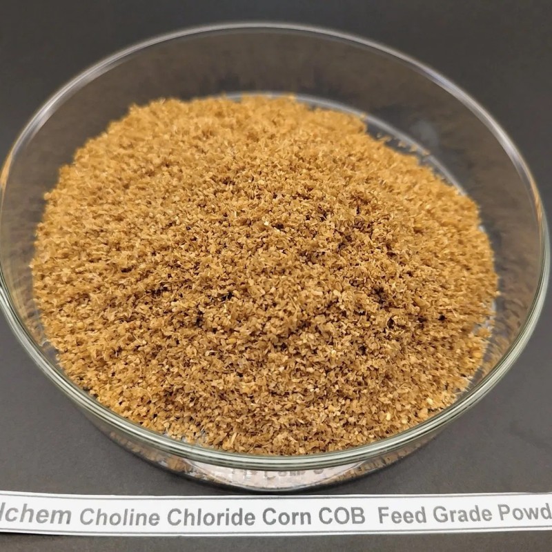 Animal Feed Additive Choline Chloride 50% 60% 70% on Corn COB Powder