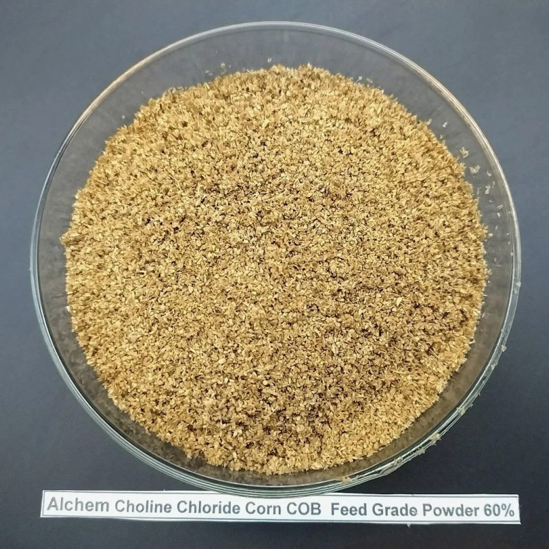 Animal Feed Additive Choline Chloride 50% 60% 70% on Corn COB Powder