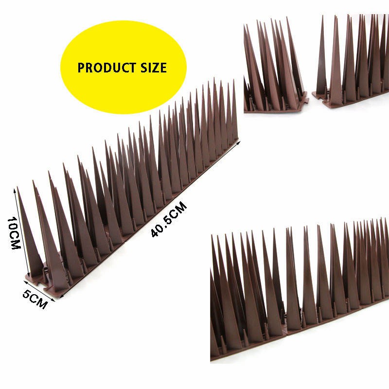 Proof Barrier for Roof/Fence/Wall Pigeon & Cat Repellent for Protection Pest Control Solution for Buildings Long-Lasting Bird Control 10cm Anti Bird Spikes