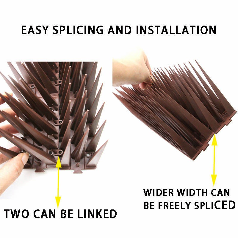 Proof Barrier for Roof/Fence/Wall Pigeon & Cat Repellent for Protection Pest Control Solution for Buildings Long-Lasting Bird Control 10cm Anti Bird Spikes