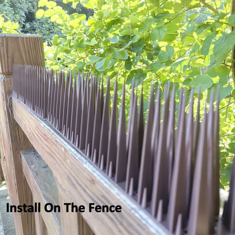 Proof Barrier for Roof/Fence/Wall Pigeon & Cat Repellent for Protection Pest Control Solution for Buildings Long-Lasting Bird Control 10cm Anti Bird Spikes
