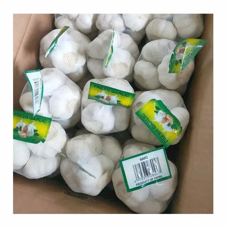 Garlic Price Per Ton From China Wholesale Price for Supermarket (Normal White Garlic & Pure White Garlic)