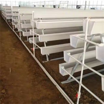 Hydroponic Food-Grade Nft PVC Channel PVC Gutter Pipe for Strawberry