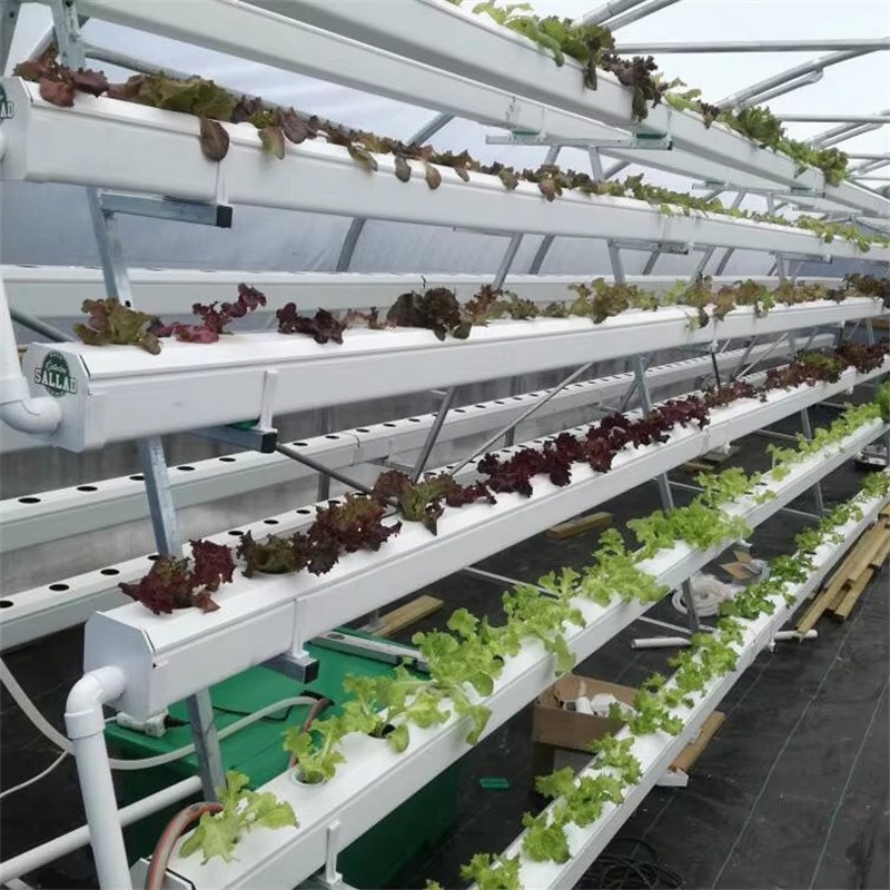 Hydroponic Food-Grade Nft PVC Channel PVC Gutter Pipe for Strawberry