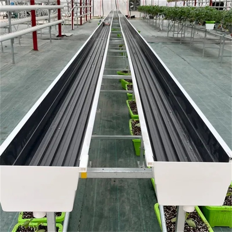 Hydroponic Food-Grade Nft PVC Channel PVC Gutter Pipe for Strawberry