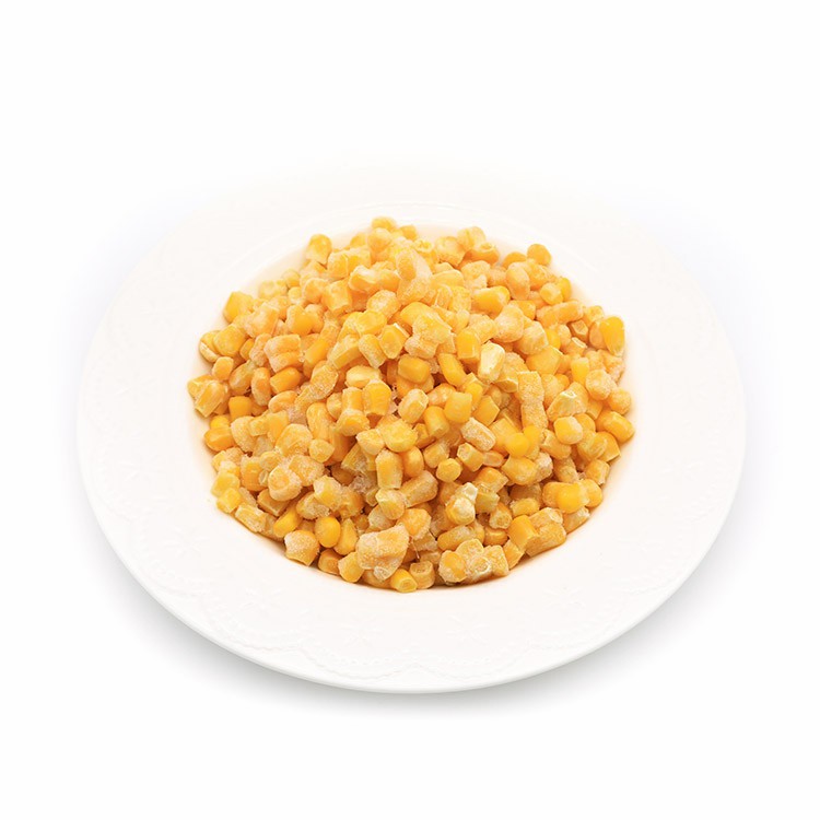 Sinocharm Halal Organic IQF Frozen Yellow Sweet Corn Kernel