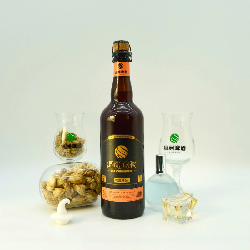 Oasis Beer, Crafted to Perfection, 4.2% Abv, 15° P, 750ml*12, ISO9001 Certified, HACCP, 6%Vol Ipa Beer