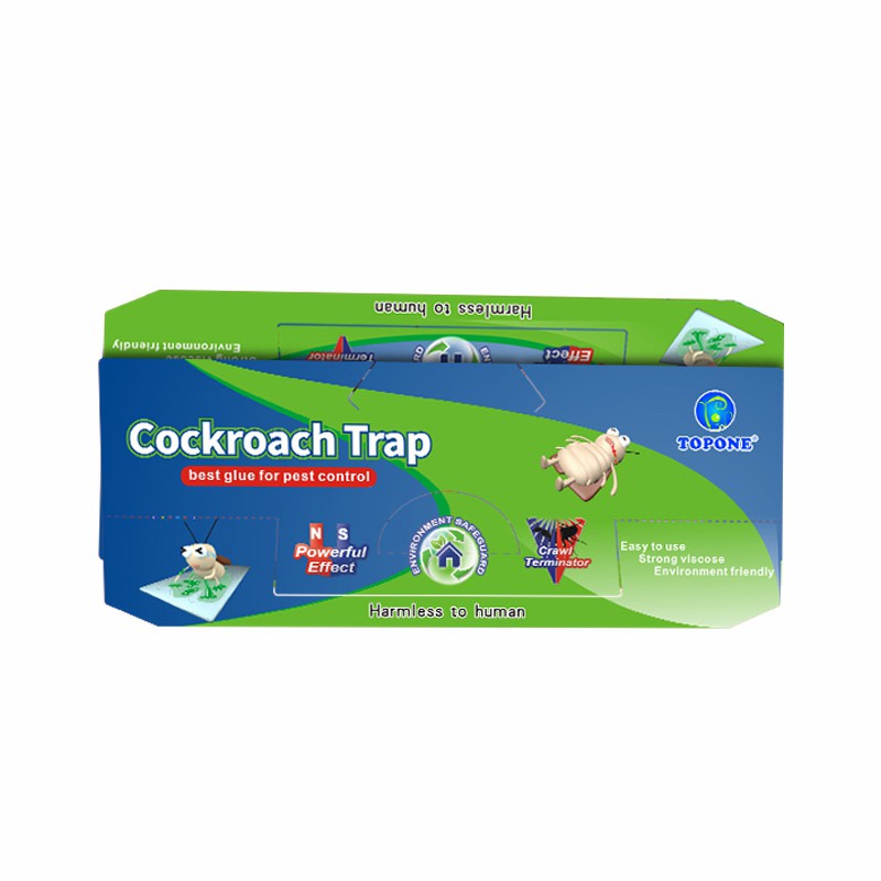 Topone Disposable Pesticide Trap Cockroach Killer Glue Trap