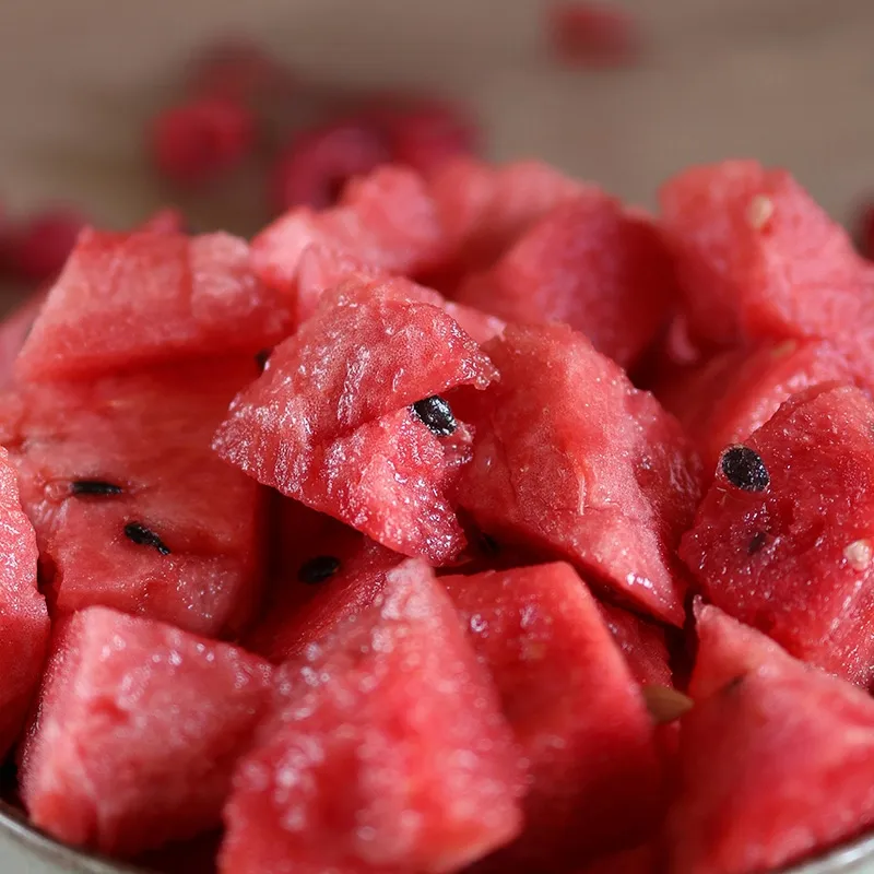 Sweet Fresh Watermelon Commonly Cultivated for Maximum Flavor
