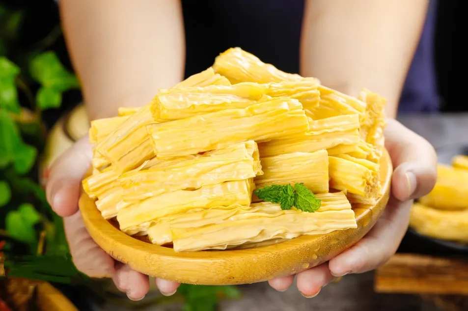 Hot Sale Beancurd Stick High Protein Yuba Fuzhu Dried Soybean Stick
