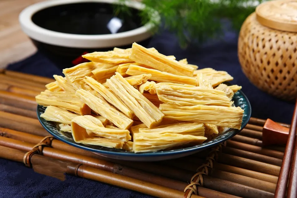 Hot Sale Beancurd Stick High Protein Yuba Fuzhu Dried Soybean Stick