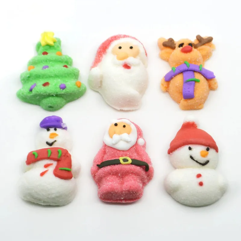 Halal Factory Custom Bombardiro Crocodilo Shapes Christmas Marshmallow