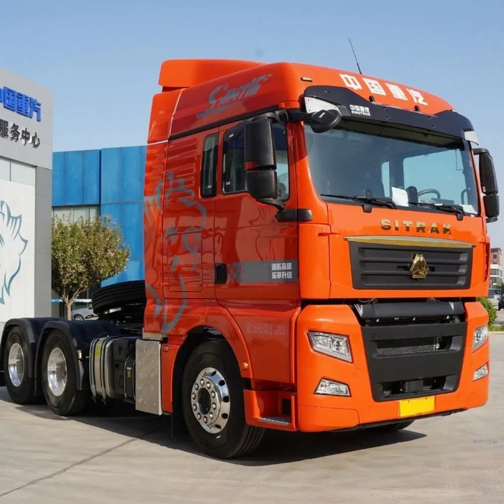Sinotruk HOWO 6X4 10 Wheeler Tractor Unit HOWO A7 T7h Nx Hohan Truck Head Prime Mover Truck
