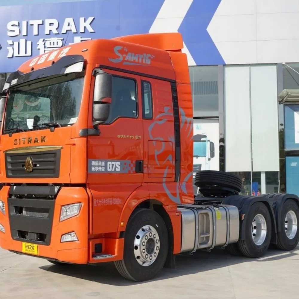 Sinotruk HOWO 6X4 10 Wheeler Tractor Unit HOWO A7 T7h Nx Hohan Truck Head Prime Mover Truck